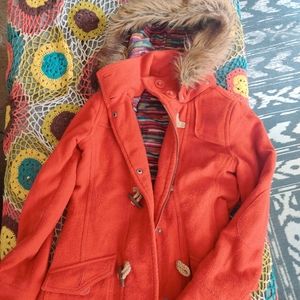 Tomato Red Roxy Winter Coat